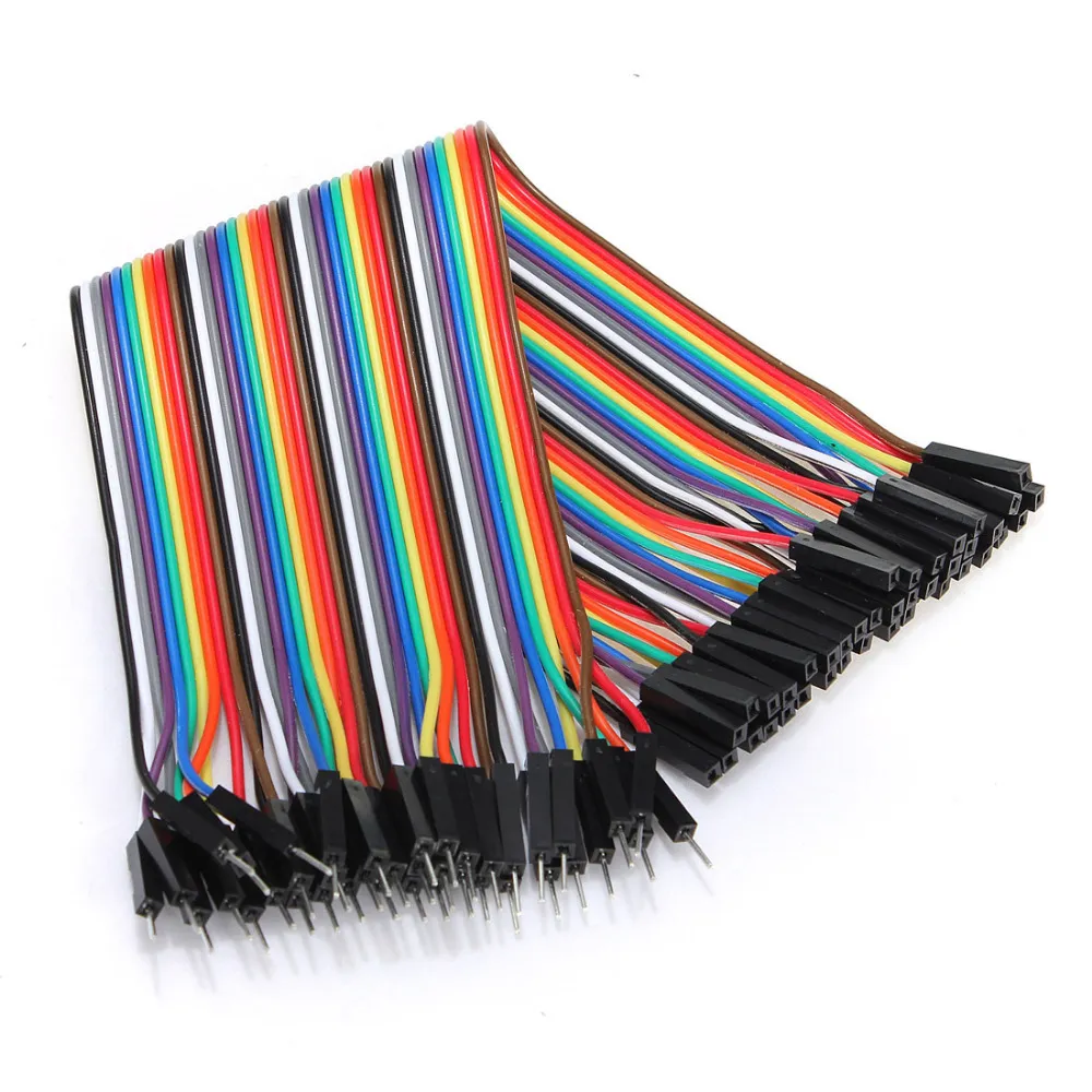 Male to Female Jumper Wires 40Pcs 20cm