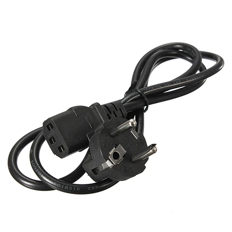 [EMTPWR1003] 1.2M AC 10A 250V Power Supply Adapter Cord Cable EU Plug
