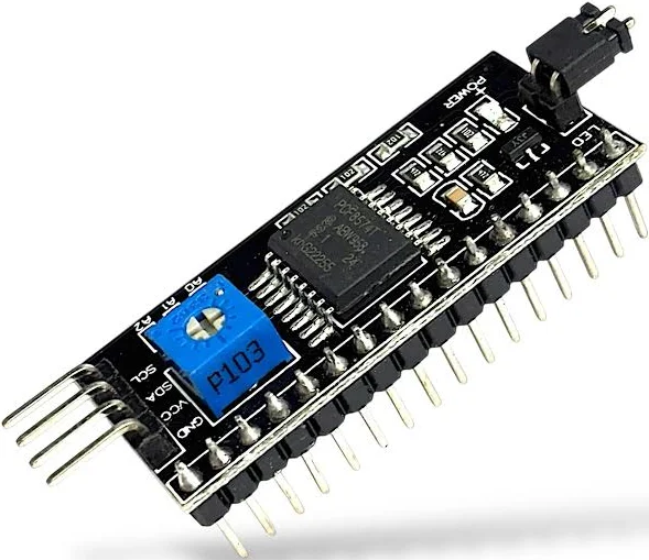 [EMTDIS6006] 16x2 LCD I2C Interface Adapter
