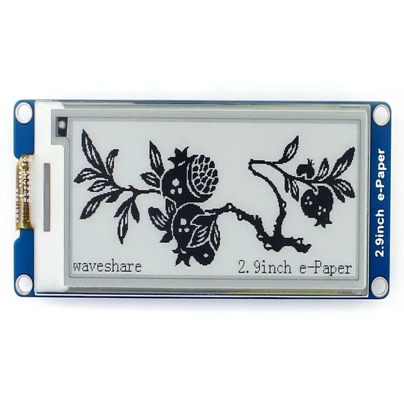 [EMTDIS6031] Waveshare 2.9 inch e-Ink Paper Display Module with SPI Interface